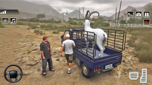 اسکرین شات 3 بازی Cargo Animal Truck Driving 3D