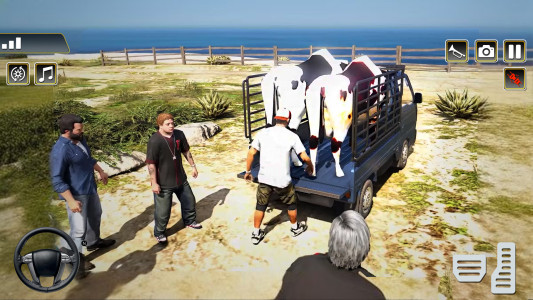 اسکرین شات 4 بازی Cargo Animal Truck Driving 3D