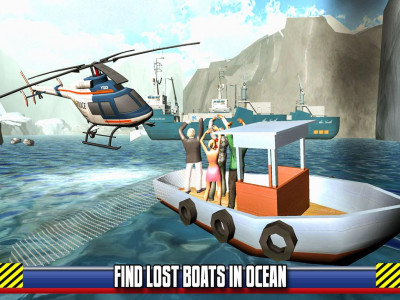 اسکرین شات بازی Helicopter Rescue Flight Sim 4