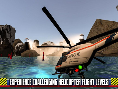 اسکرین شات بازی Helicopter Rescue Flight Sim 5