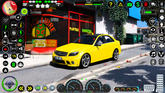 اسکرین شات 2 بازی Taxi Driving 3D Taxi Game Sim