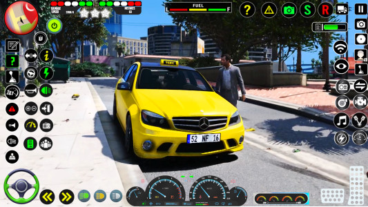 اسکرین شات 1 بازی Taxi Driving 3D Taxi Game Sim