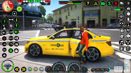 اسکرین شات 6 بازی Taxi Driving 3D Taxi Game Sim