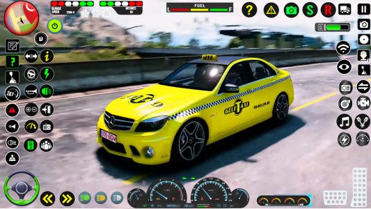 اسکرین شات 4 بازی Taxi Driving 3D Taxi Game Sim