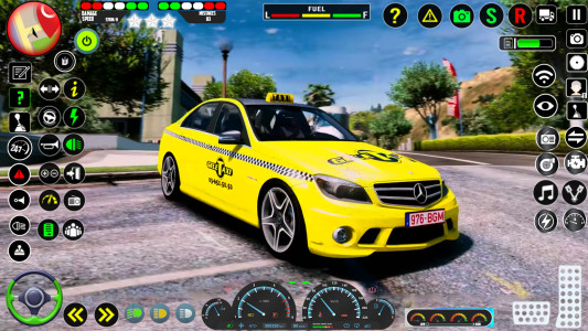 اسکرین شات 3 بازی Taxi Driving 3D Taxi Game Sim