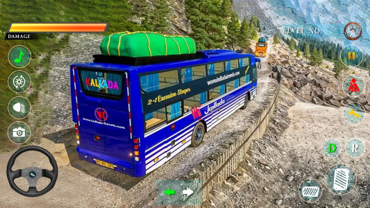 اسکرین شات 5 بازی Uphill Bus Simulator Games 3d