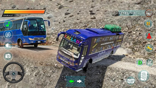 اسکرین شات 4 بازی Uphill Bus Simulator Games 3d