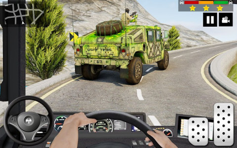 اسکرین شات بازی Army Truck Simulator Military Driver Transport Sim 6