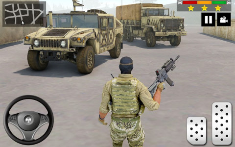 اسکرین شات بازی Army Truck Simulator Military Driver Transport Sim 5