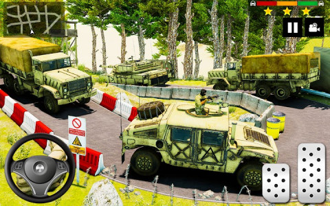 اسکرین شات بازی Army Truck Simulator Military Driver Transport Sim 4