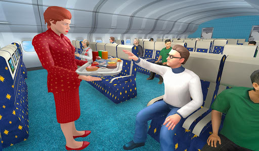 اسکرین شات بازی Virtual Air Hostess Flight Attendant Simulator 3