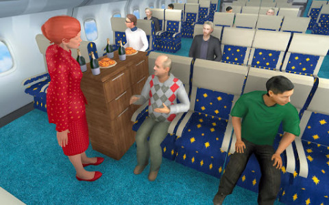 اسکرین شات بازی Virtual Air Hostess Flight Attendant Simulator 8