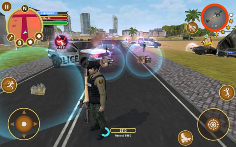 اسکرین شات بازی Miami Crime Police 2