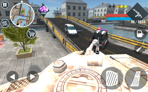 اسکرین شات 2 بازی Miami Crime Simulator 2