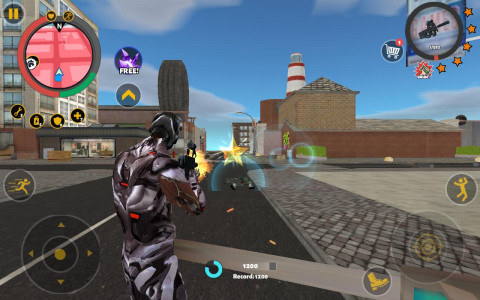 اسکرین شات 3 بازی Rope Hero 3