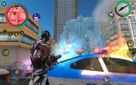 اسکرین شات 2 بازی Rope Hero 3