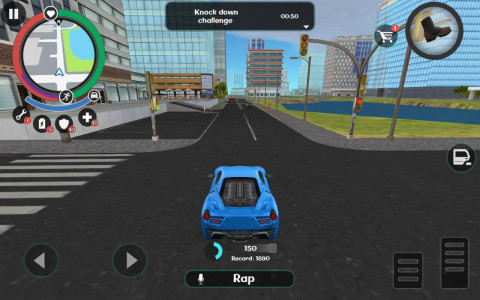 اسکرین شات 3 بازی Stick Rope Hero 2