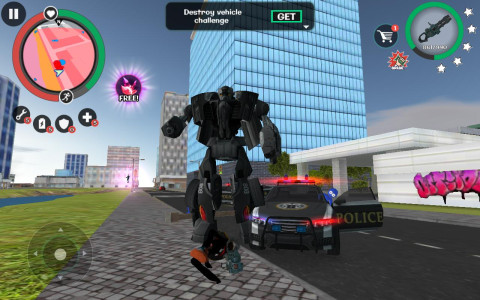 اسکرین شات 8 بازی Stick Rope Hero 2