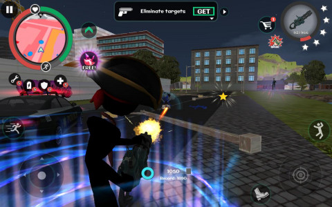 اسکرین شات 5 بازی Stick Rope Hero 2