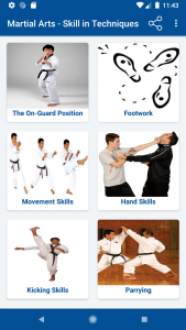 اسکرین شات برنامه Martial Arts - Skill in Techni 1