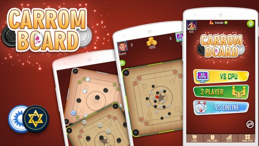 اسکرین شات بازی Carrom Board Game 2024 8