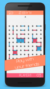 اسکرین شات بازی Dots and Boxes game 2