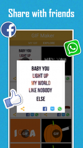 اسکرین شات برنامه GIF Maker - images to gif 4