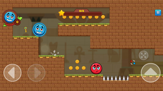 اسکرین شات بازی Red and Blue: Twin Color Ball 2