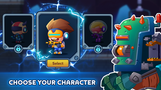 اسکرین شات 5 بازی Metal Gun - Cyber Soldier