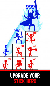 اسکرین شات 4 بازی Stick Hero: Mighty Tower Wars