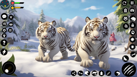 اسکرین شات بازی Arctic White Tiger Family Sim 2