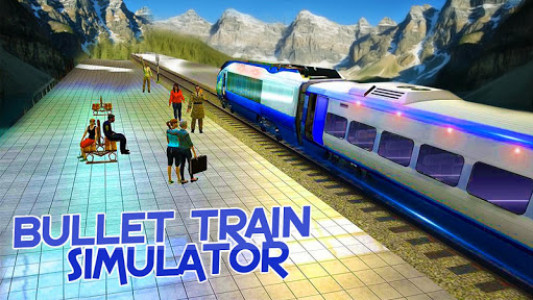 اسکرین شات بازی Bullet Train Simulator: Real Euro Train 2020 1