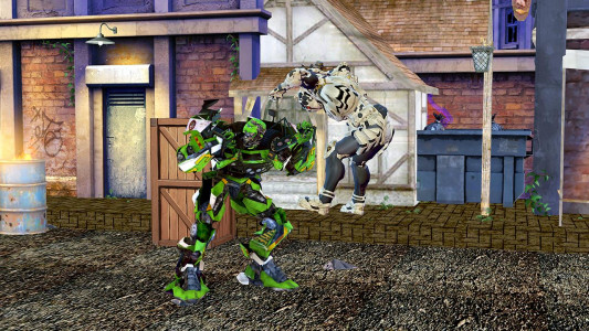 اسکرین شات بازی Modern Robot Fighting Games 3