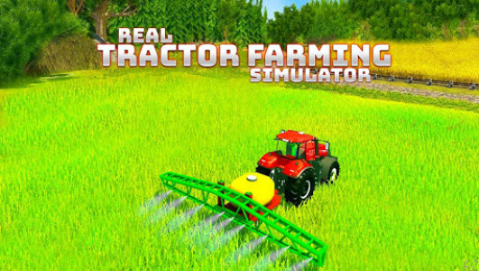 اسکرین شات بازی Real Tractor Farming Simulator 2020 3D Game 4