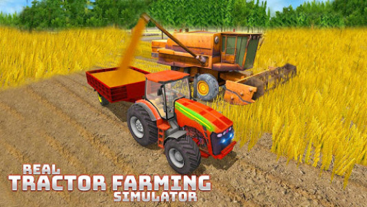 اسکرین شات بازی Real Tractor Farming Simulator 2020 3D Game 3