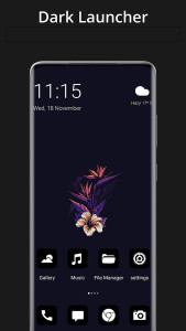 اسکرین شات 1 برنامه Dark Mode Launcher