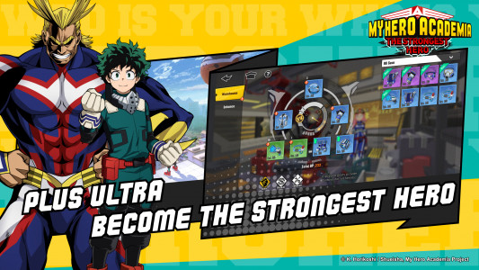 اسکرین شات بازی MHA:The Strongest Hero 2