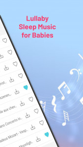 اسکرین شات 2 برنامه Lullaby Sleep Music for Babies