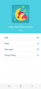 اسکرین شات برنامه Lullaby Sleep Music for Babies 4