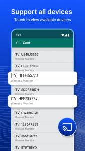 اسکرین شات 4 برنامه USB Screen Share - Phone to TV