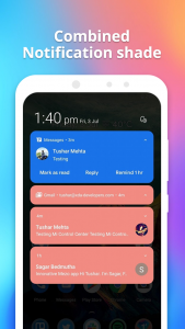 اسکرین شات برنامه Mi Controller: Control Center & Mi Noti Center 8