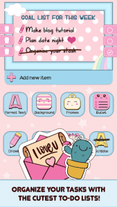 اسکرین شات برنامه Cute Sticky Notes Widget 1