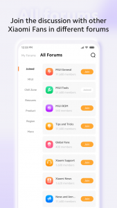 اسکرین شات برنامه Xiaomi Community 3