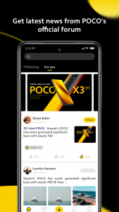 اسکرین شات برنامه POCO Community 1