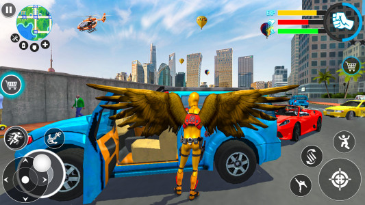 اسکرین شات برنامه wing superhero shooting games 5