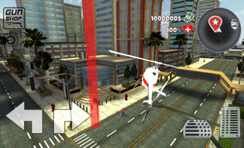 اسکرین شات بازی Crime City Game - Cars Fly 2