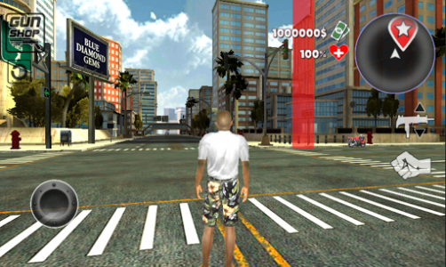 اسکرین شات بازی Crime City Game - Cars Fly 4