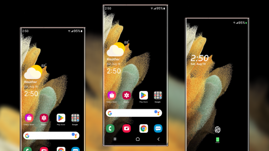 اسکرین شات 2 برنامه Samsung Galaxy S25 Launcher