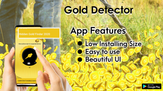 اسکرین شات برنامه Gold detector | Gold scanner 3