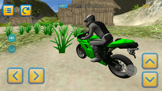 اسکرین شات بازی Jungle Motorbike Jumping 3D 4